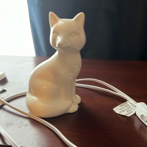 Arctic fox (or white cat) nightlight